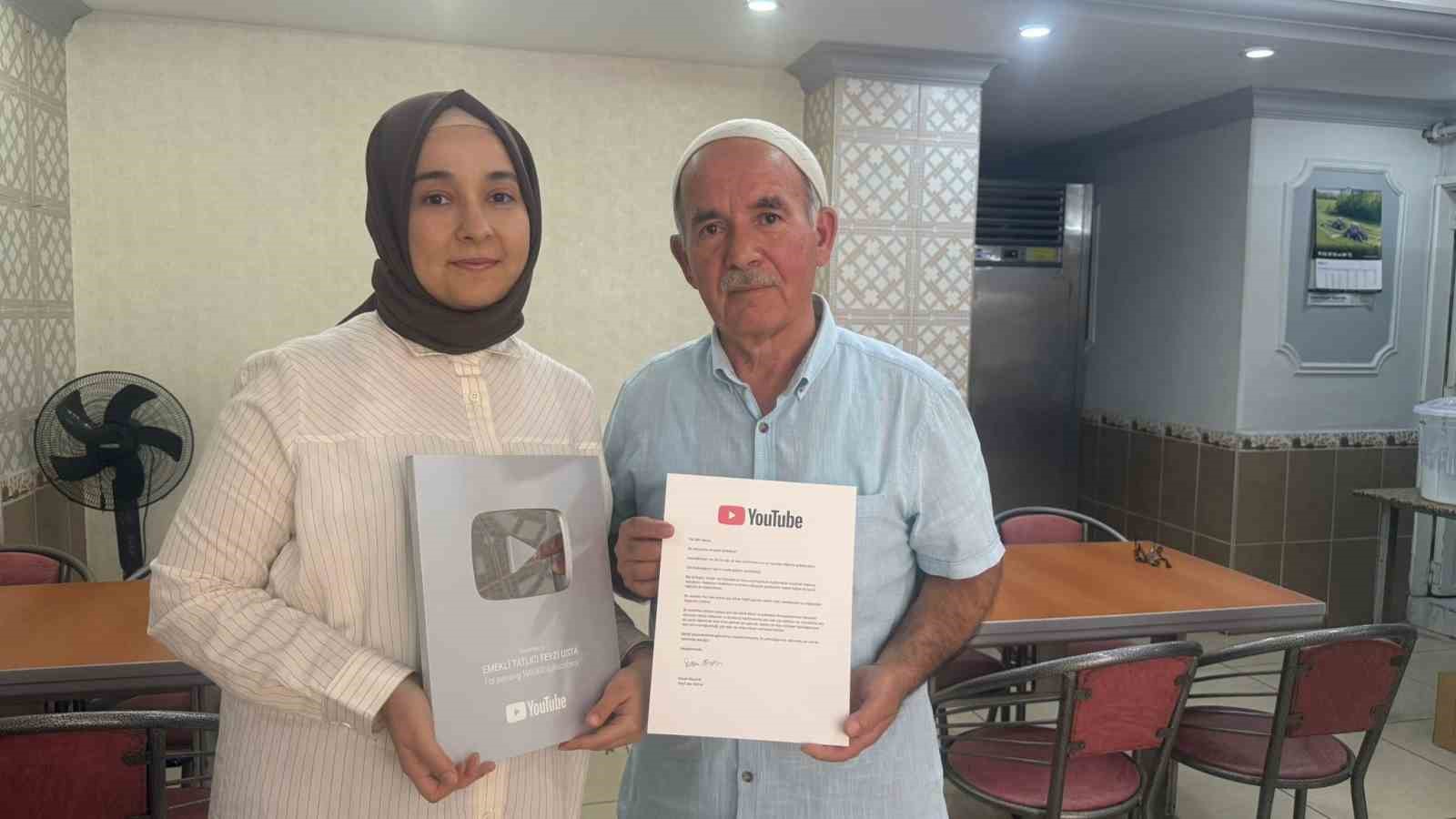 50 yıllık tatlıcılık mesleğini sosyal medyaya taşıdı