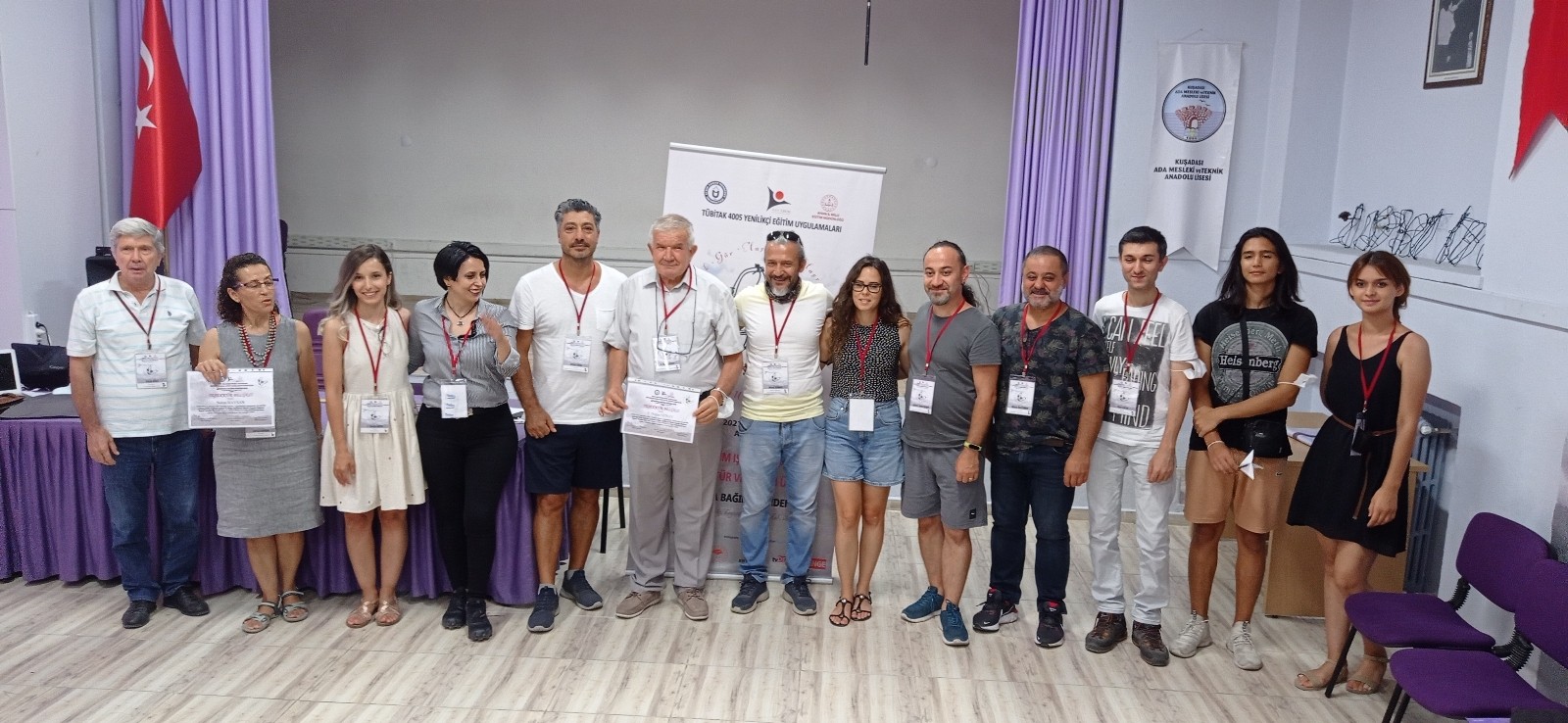 ADÜ ve İl Milli Eğitim Müdürlüğü’nün ortaklaşa hazırladığı projede eğitim dönemleri tamamlandı