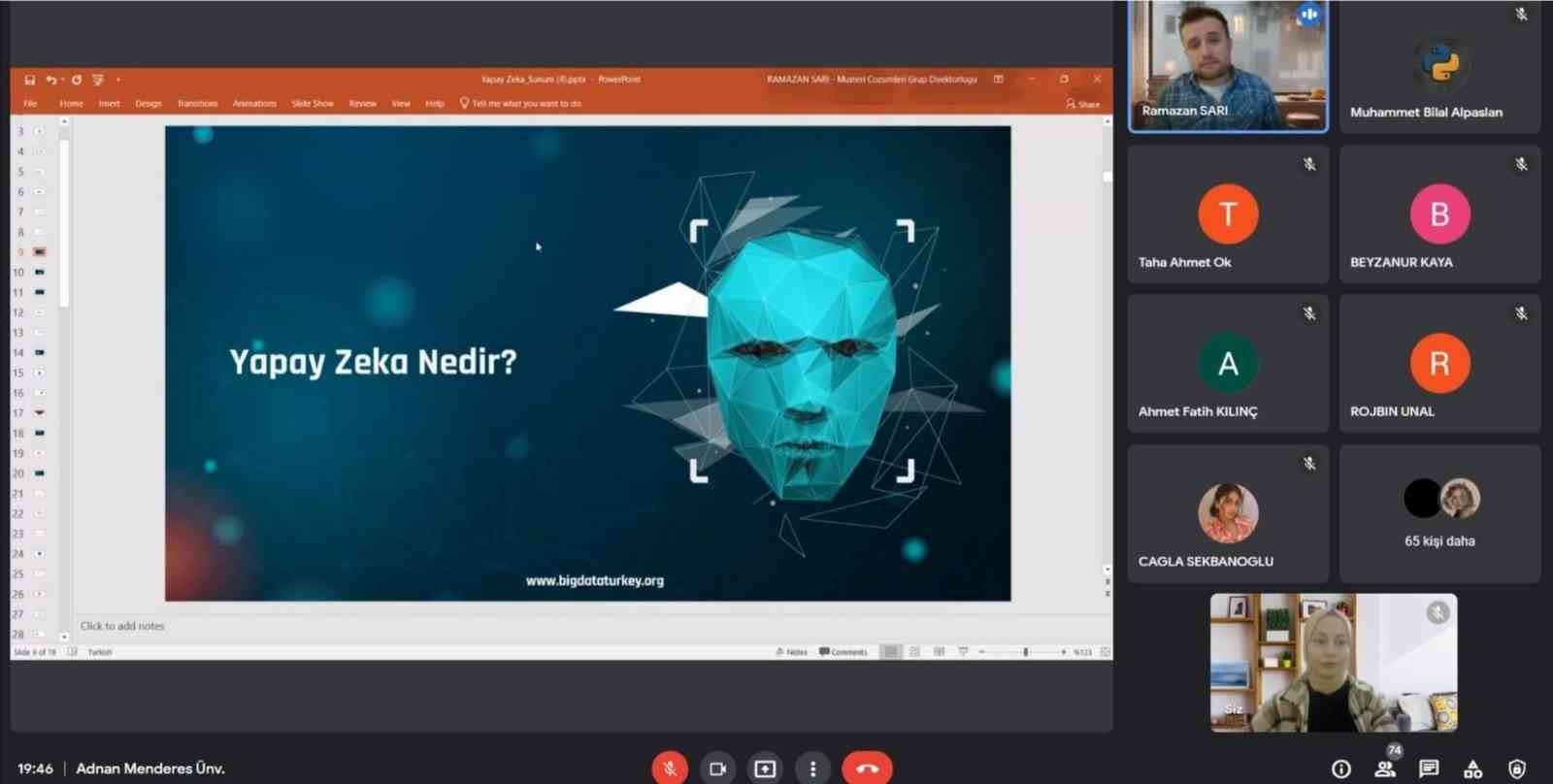 ADÜ’lü öğrencilere yapay zeka kampı