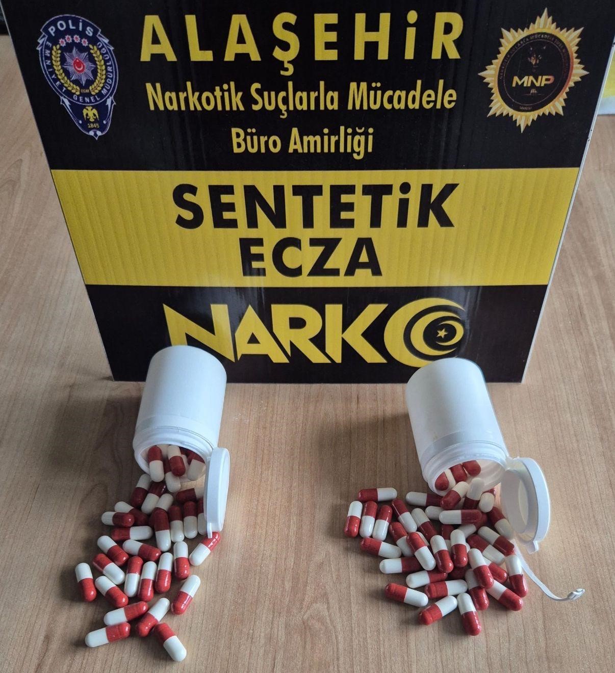 Alaşehir’de narkotik operasyonu
