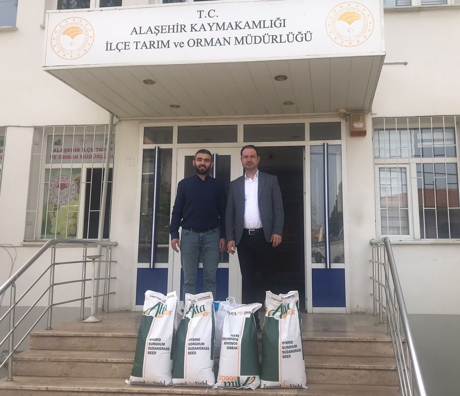 Alaşehir’de sorgum otu yetiştirilmeye başlandı