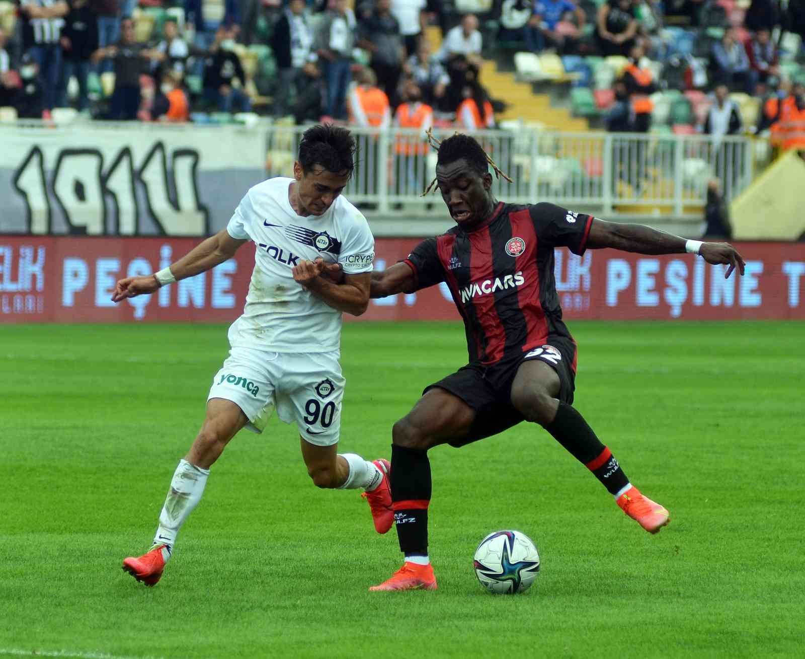 Altay: 0 – Fatih Karagümrük: 1