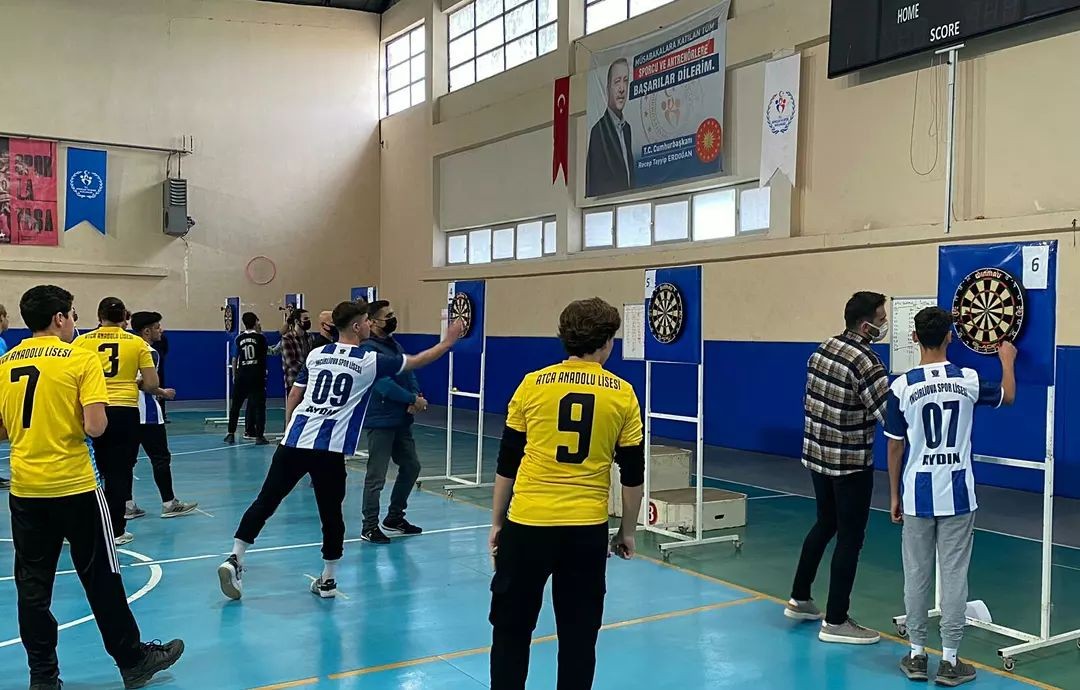 Aydın’da Gençler Dart Turnuvası sona erdi