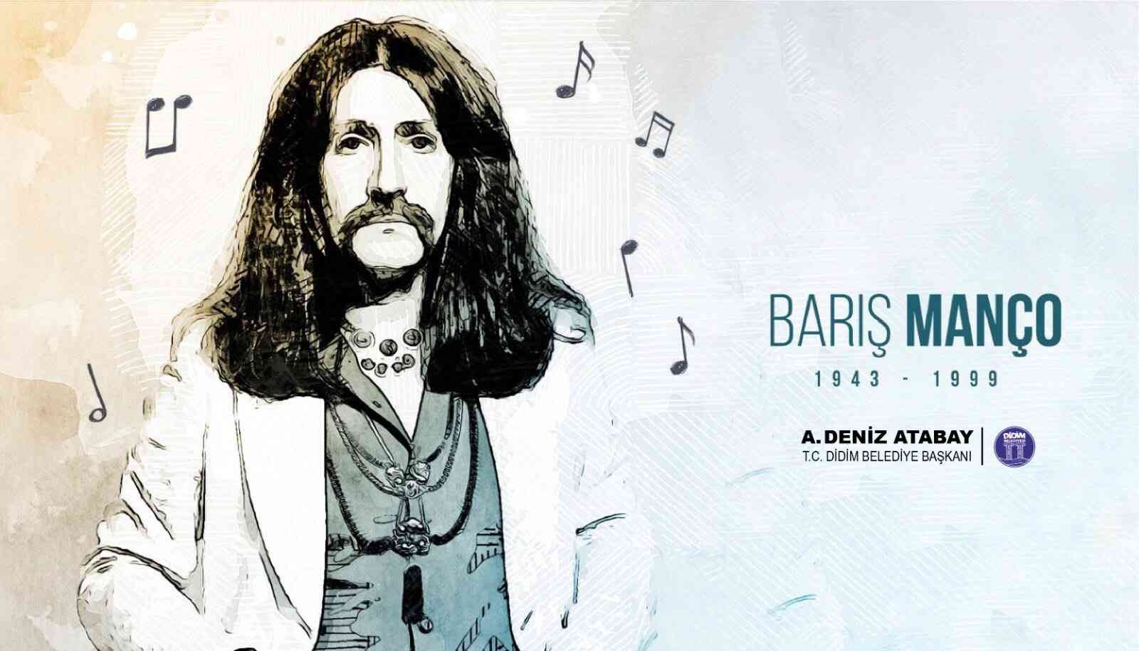 Başkan Atabay, Barış Manço’yu andı