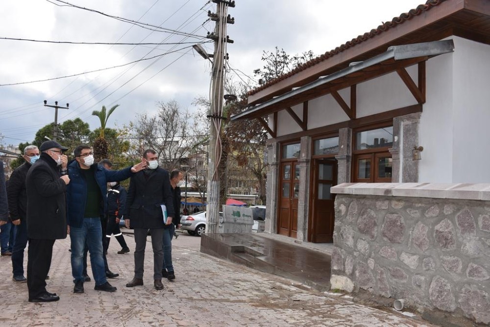 Başkan Çelik Karaoğlanlı Mahallesi’nde incelemelerde bulundu