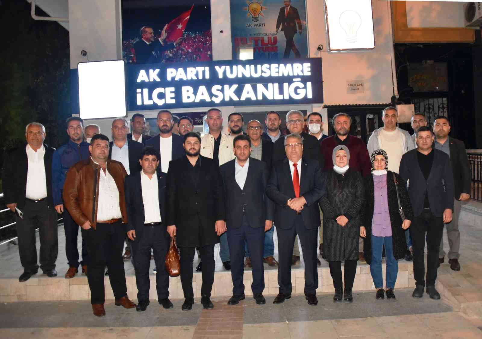 Başkan Çerçi partililerle buluştu