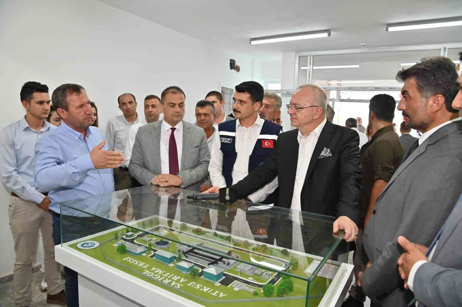 Başkan Ergün, 55 milyon TL’lik tesisi inceledi