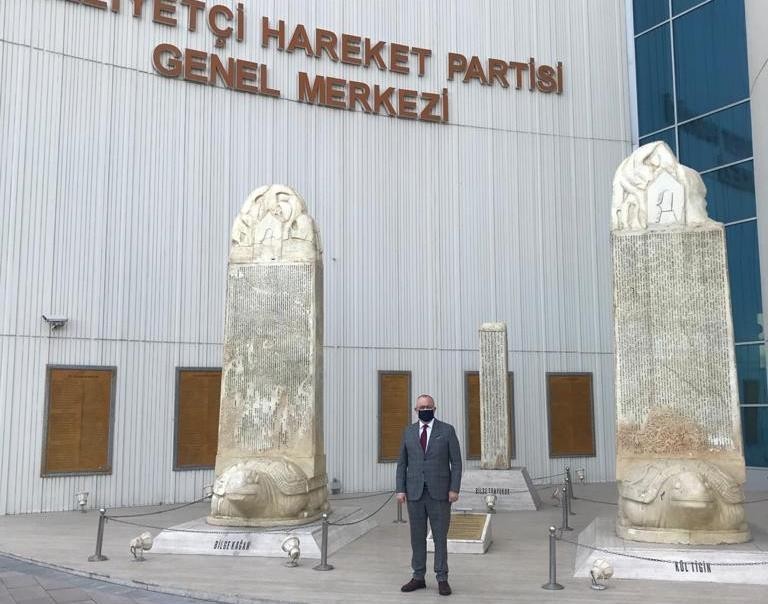 Başkan Ergün, MHP Genel Merkezini ziyaret etti