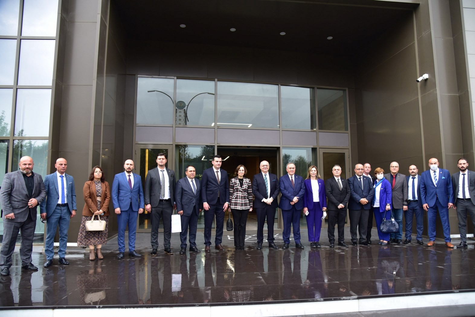 Başkan Ergün, MHP heyetini ağırladı