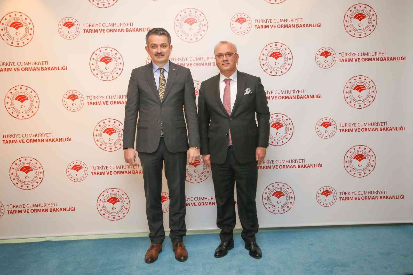 Başkan Kayda, Bakan Pakdemirli ile Salihli’nin projelerini görüştü