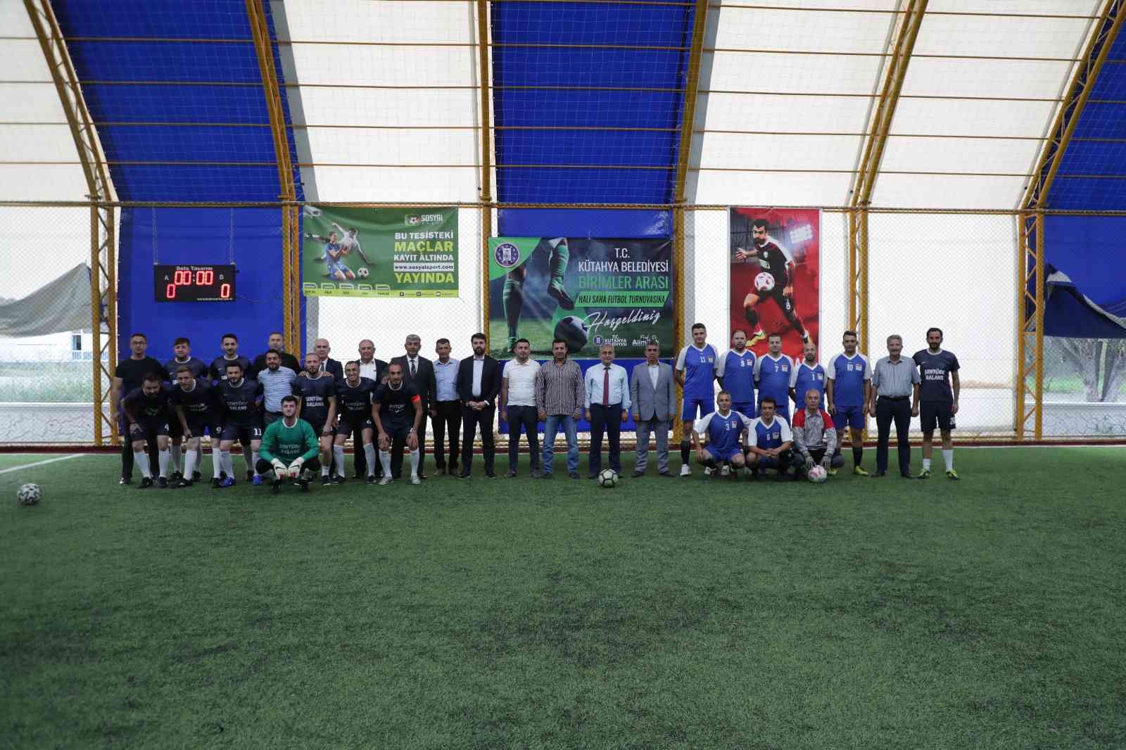 Belediyede futbol heyecanı