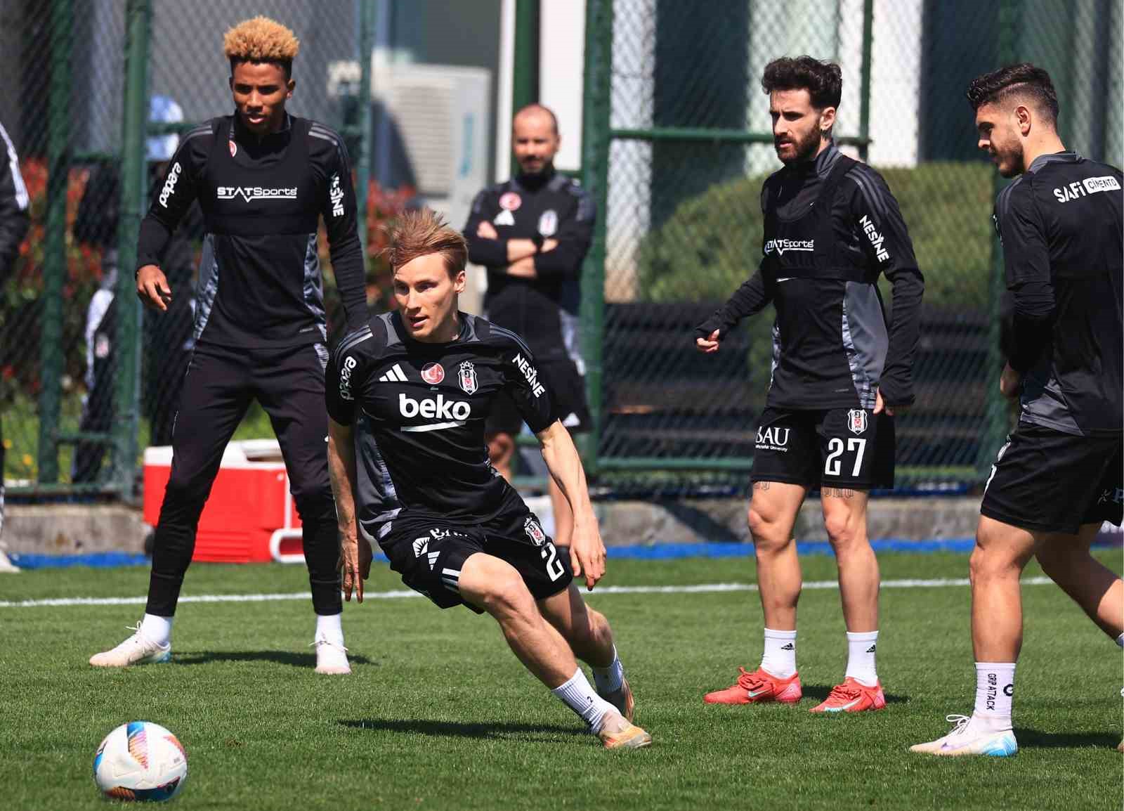 Beşiktaş, Kasımpaşa maçı hazırlıklarını tamamladı