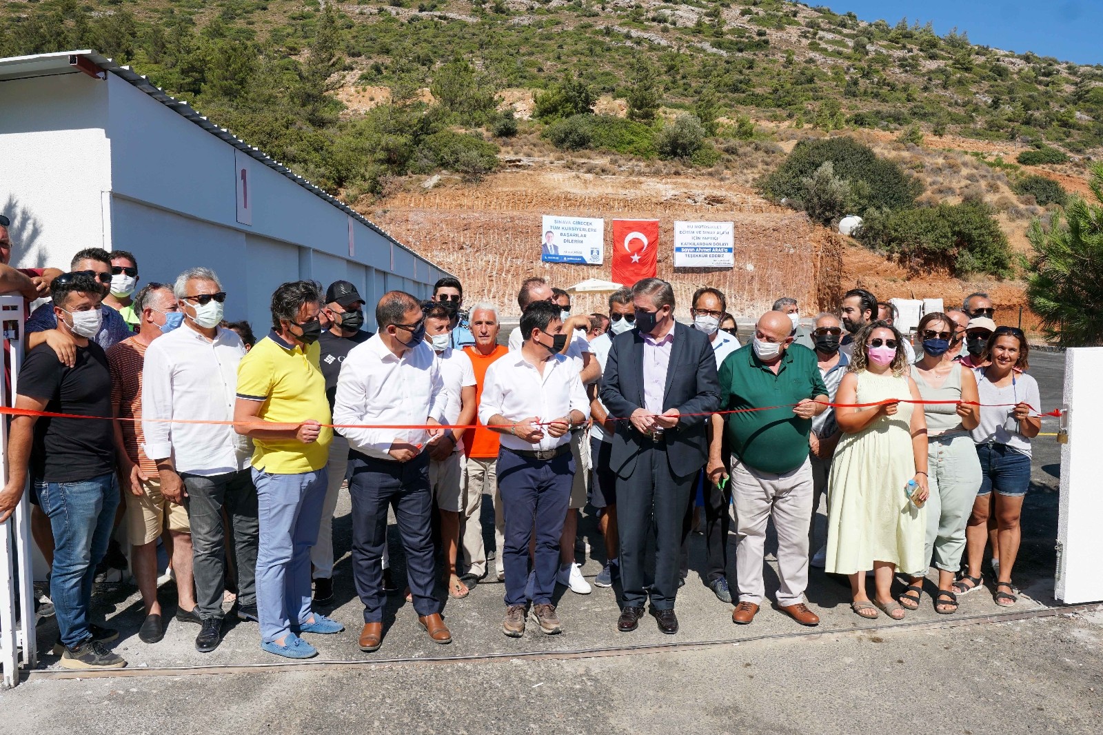 Bodrum’da Motosiklet Eğitim ve Sınav Alanı hizmete girdi