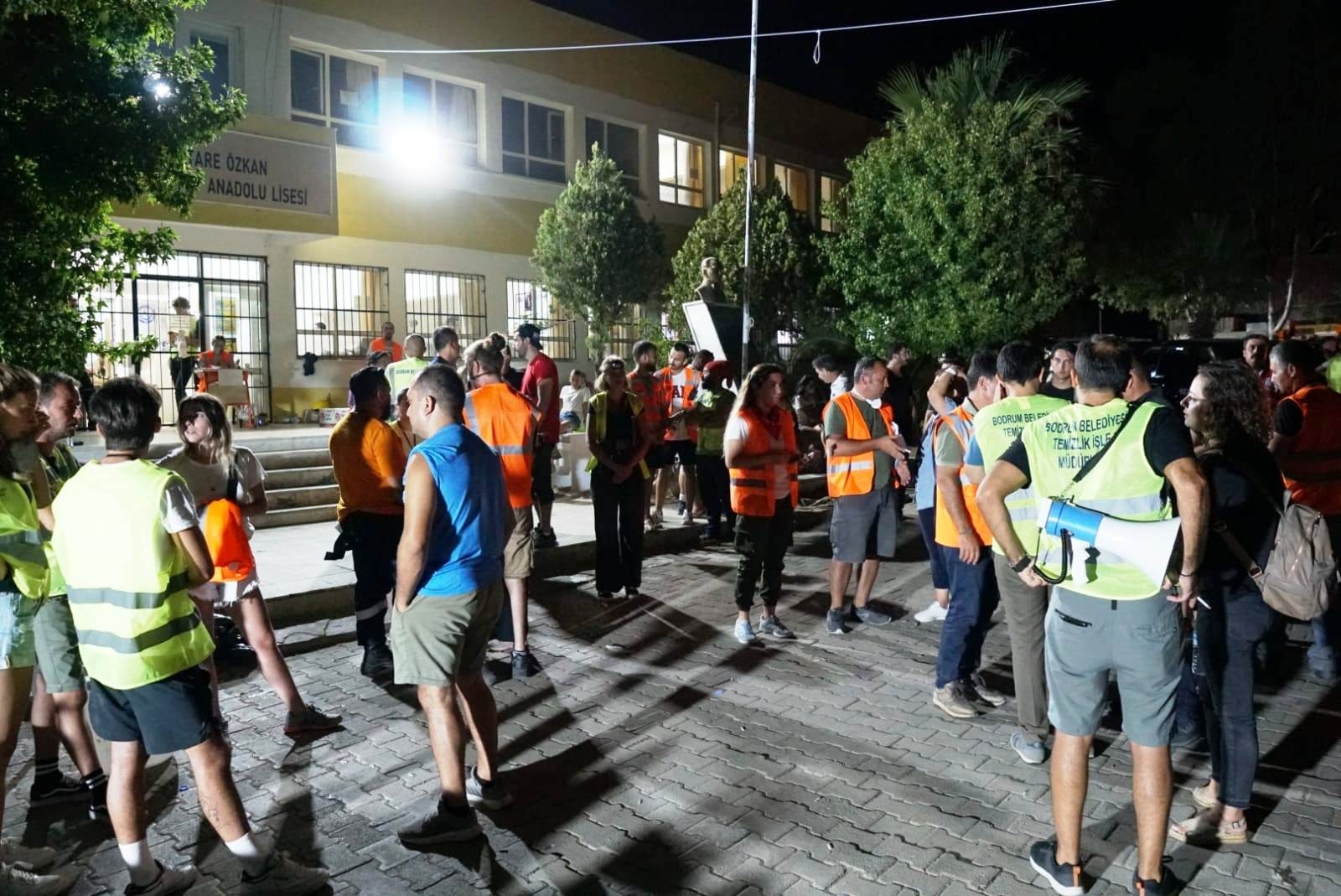 Bodrum’da bugünden itibaren yardım kabul edilmeyecek