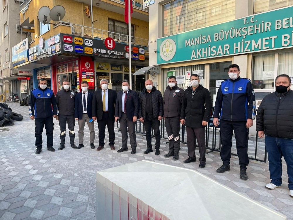 Büyükşehir zabıtadan İlçelere ziyaret