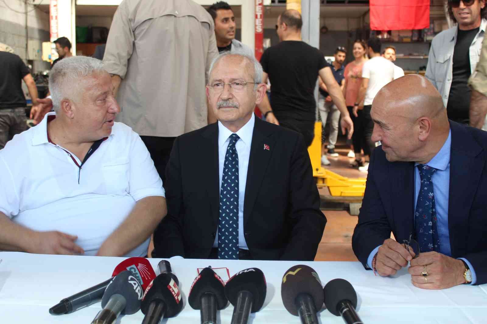 CHP Lideri Kılıçdaroğlu İzmir’de sanayi esnafı ile buluştu