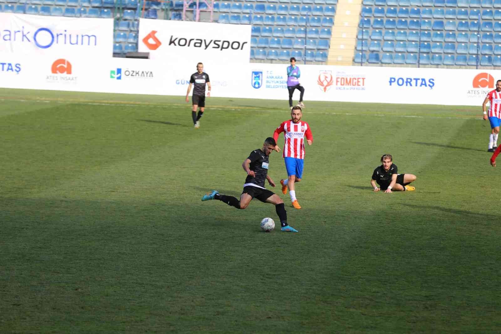 Çankaya FK: 1 – Efeler 09 SFK: 1