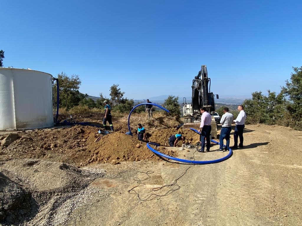 Çelikli Mahallesi’nin içme suyu hattı yenileniyor