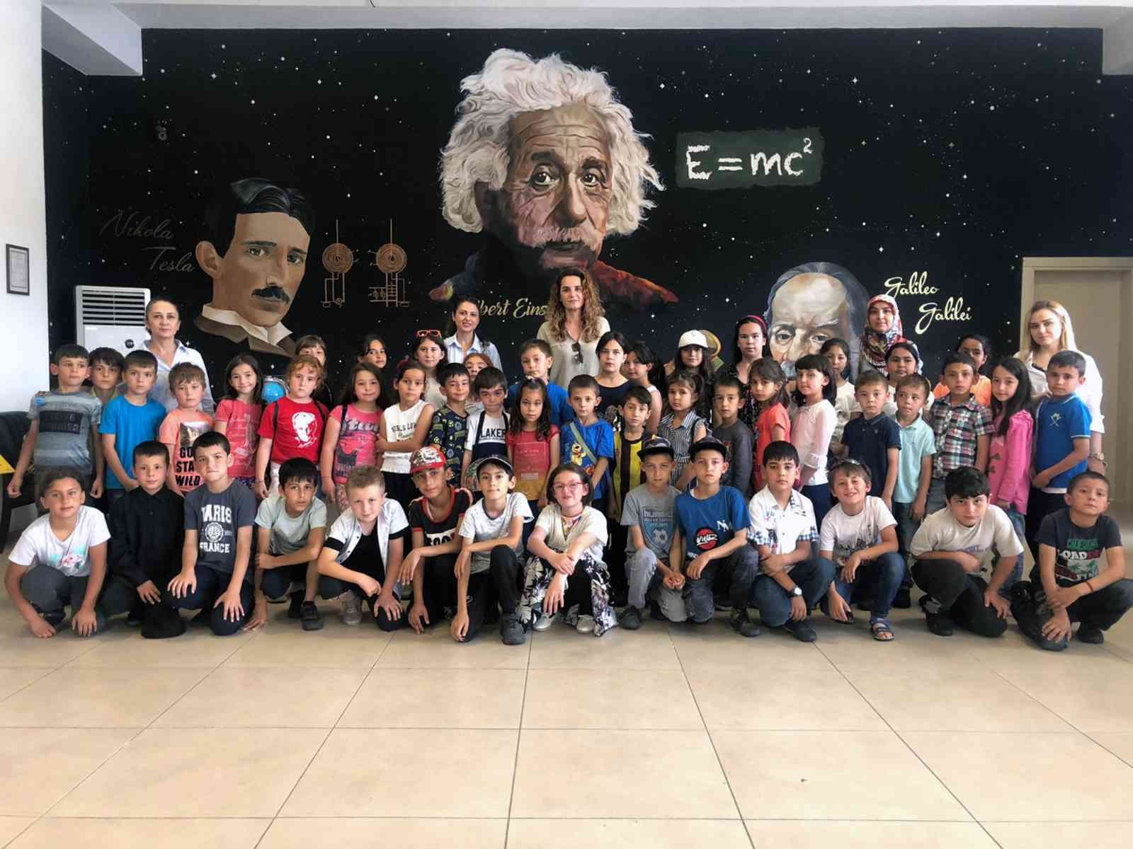 Çocuk Bilim Parkı ziyaretçilerin ilgi odağı