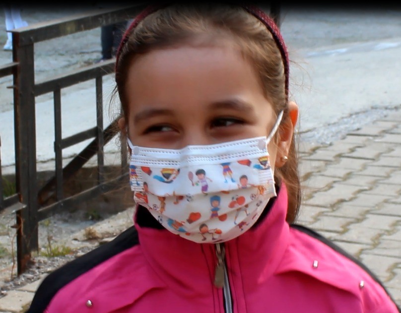 Çocukların mutlulukları yüzlerine yansıdı