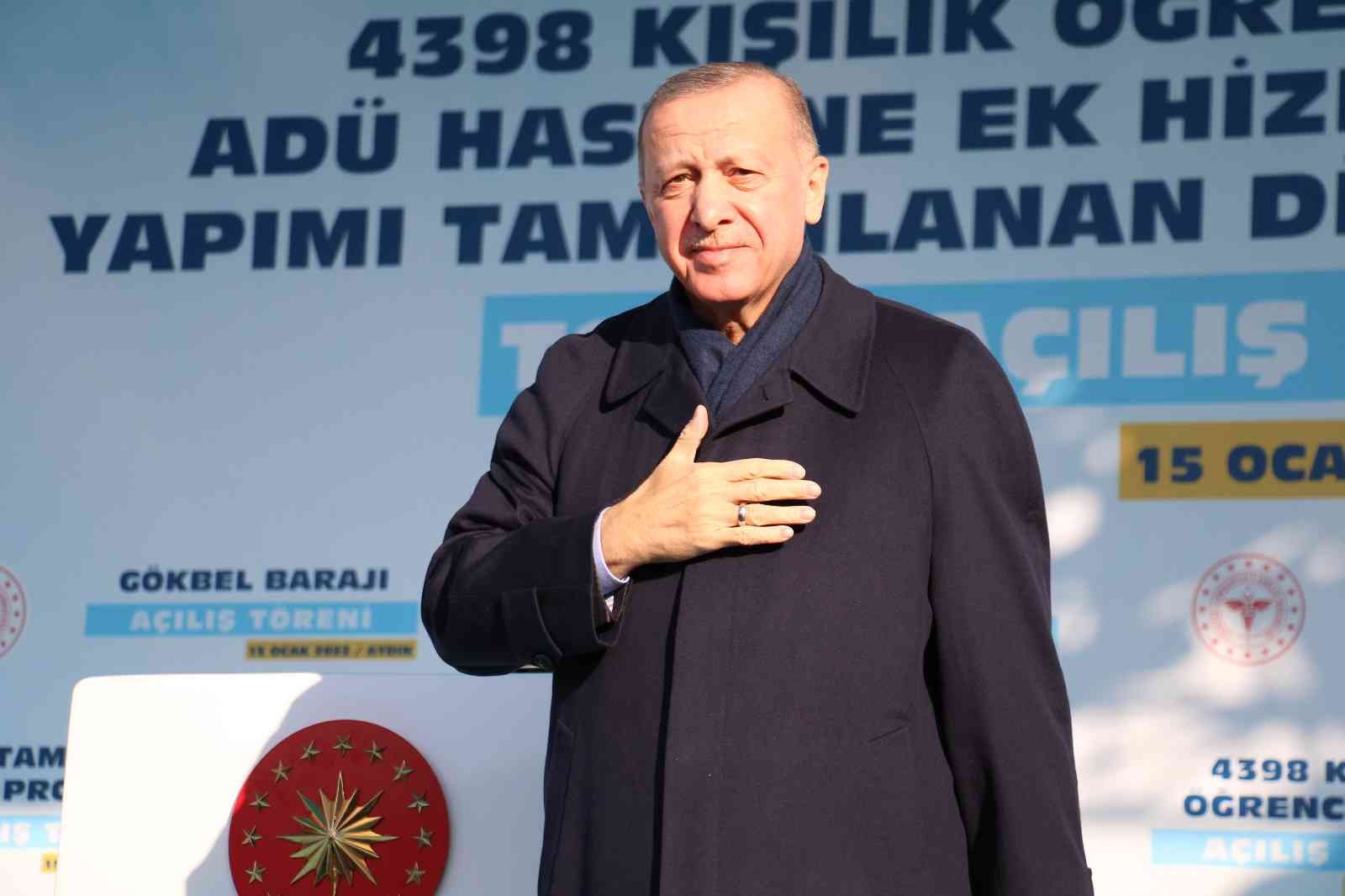 Cumhurbaşkanı Erdoğan: “Milletimizin paraları bunların cebine girmeyecek”
