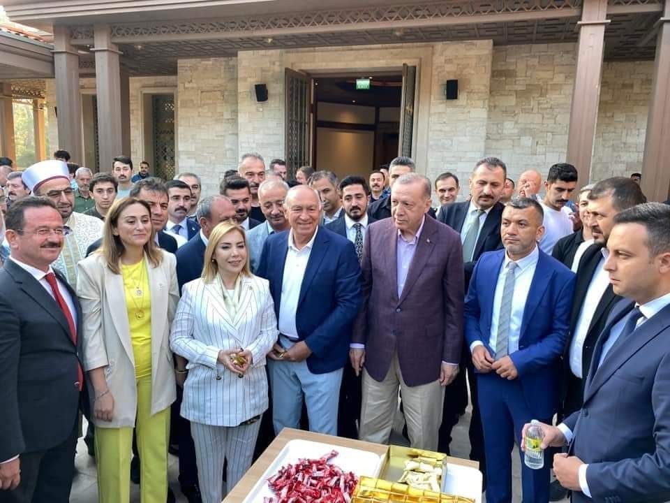 Cumhurbaşkanı Erdoğan, Muğla’da partililerle bayramlaştı