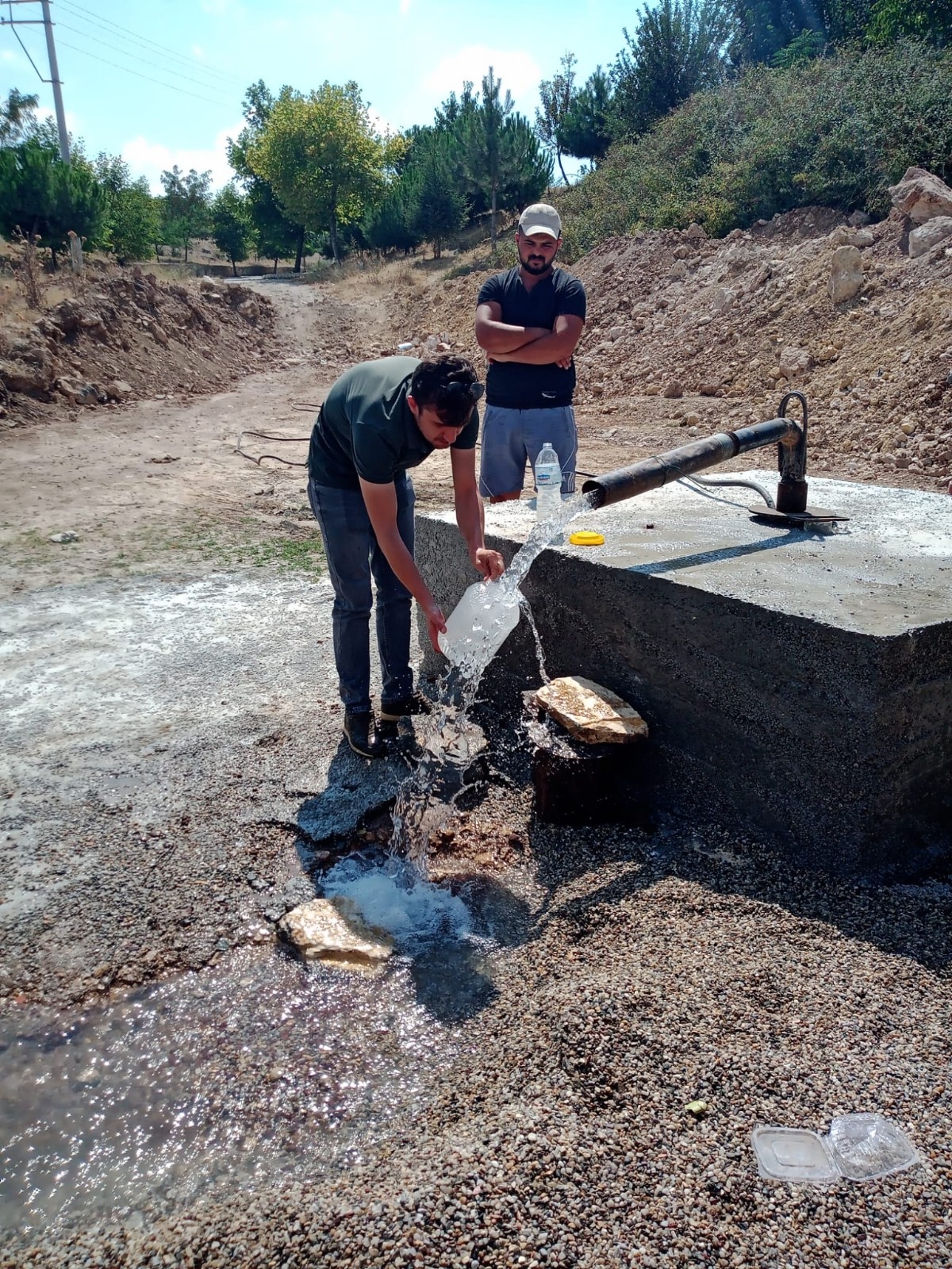 Dağdere’ye yeni su kaynağı kazandırıldı