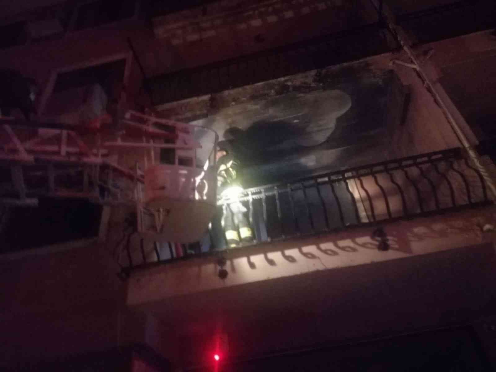 Dalaman’da ev yangını