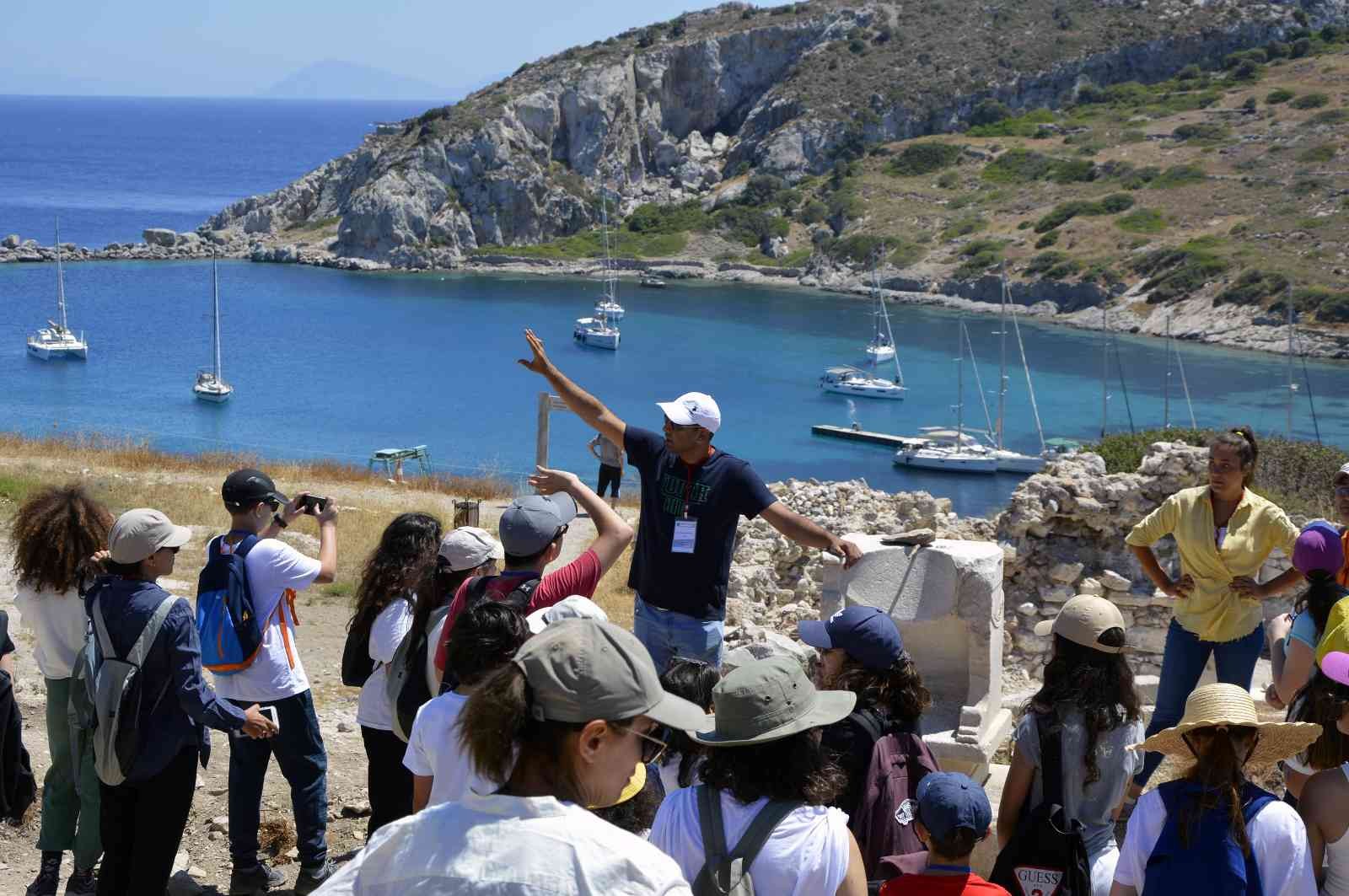 Datça Knidos’ta yaz bilim kampı