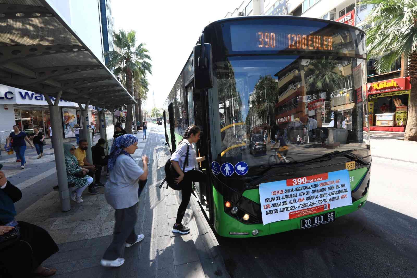 Denizli’de YKS’ye girecekler öğrencilere ücretsiz ulaşım imkanı