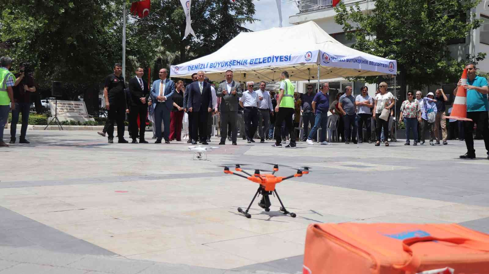 Denizli’nin gelişimi dron ile havadan takip edilecek