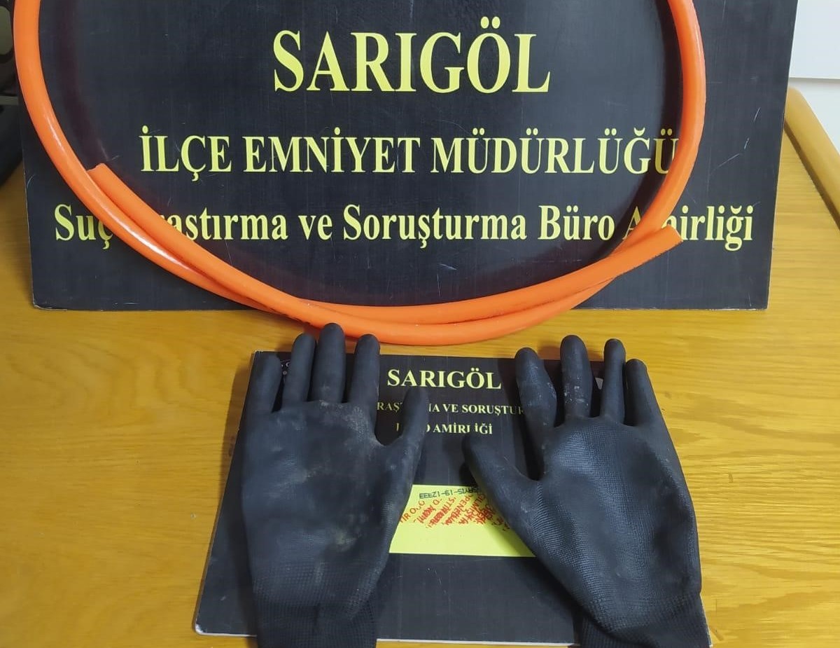 Devriye gezen bekçiler mazot hırsızlarını suçüstü yakaladı