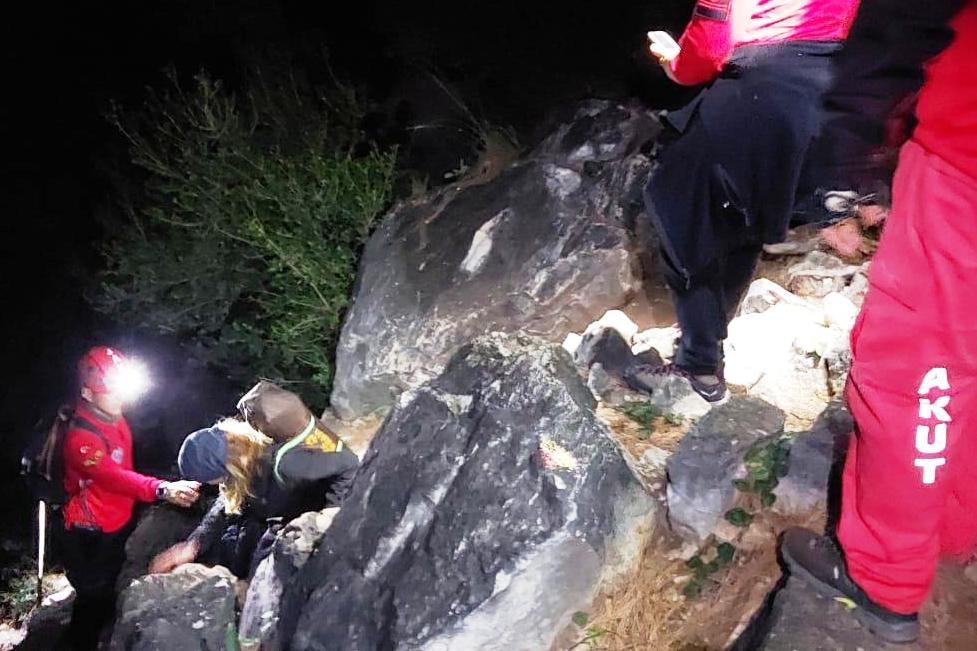 Doğa yürüyüşünde kaybolan genç bulundu