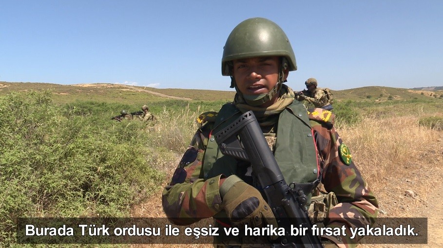 EFES-2022’ye katılan yabancı askerler görüşlerini paylaştı