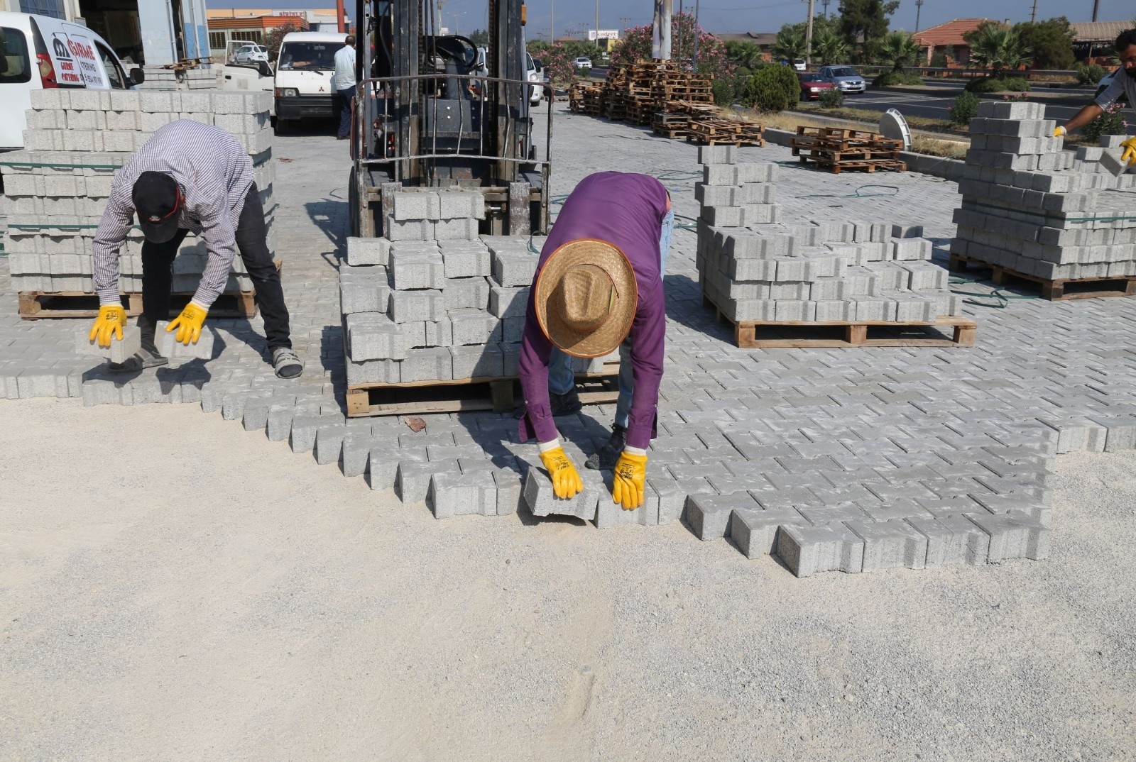 Erbiller Sanayi Sitesindeki çalışmalarda sona gelindi