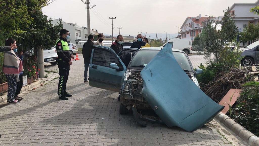 Fethiye’de trafik kazası: 2 yaralı