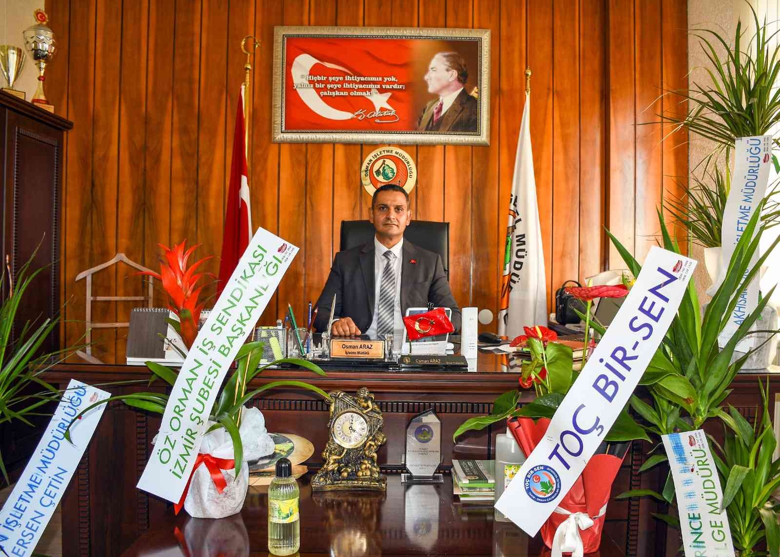 Gördes Orman İşletme’de yeni müdür göreve başladı