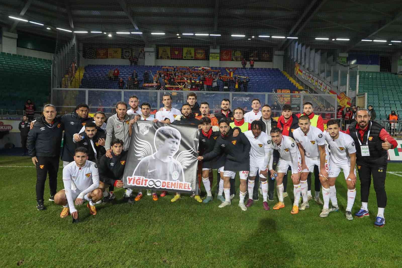 Göztepe, Yiğit Demirel’i andı
