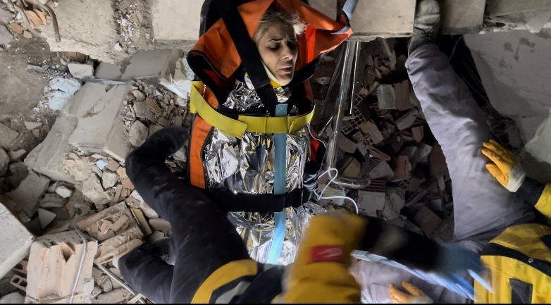 Hatay’da inanılmaz anlar