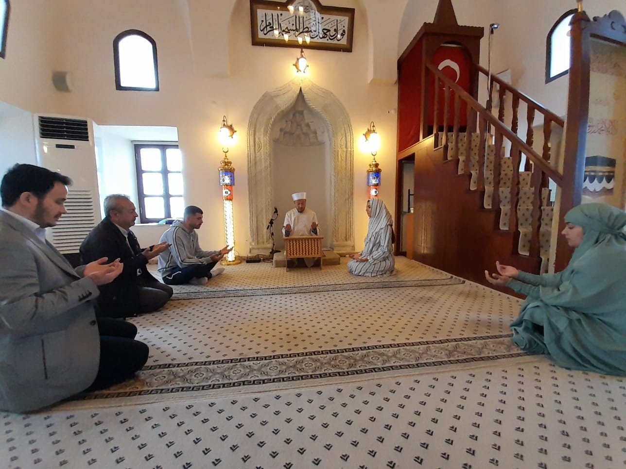 İngiliz turist Bodrum’da Müslüman oldu