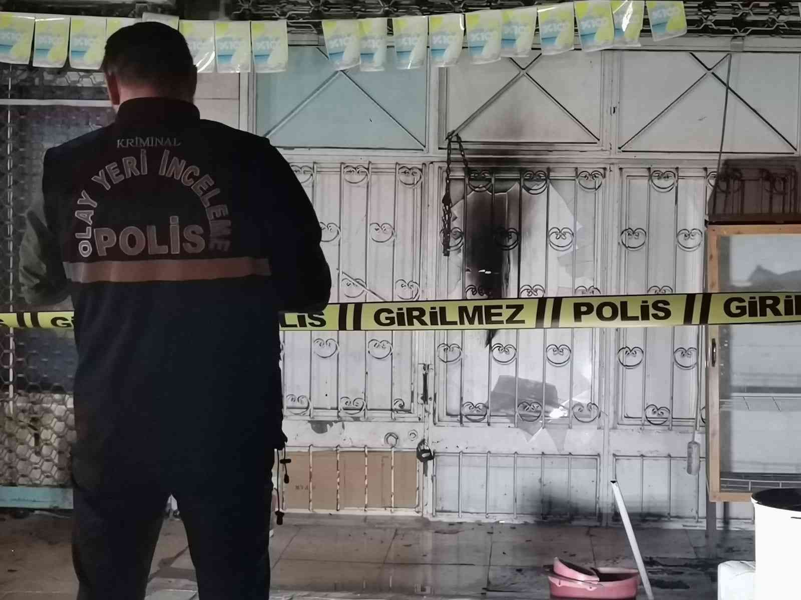 İzmir’de bir iş yerine 2 kez molotoflu saldırı düzenlendi
