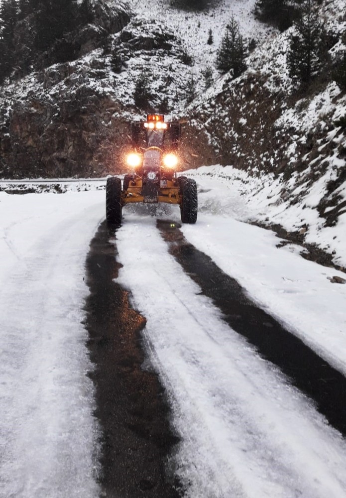 Kar mesaisi başladı
