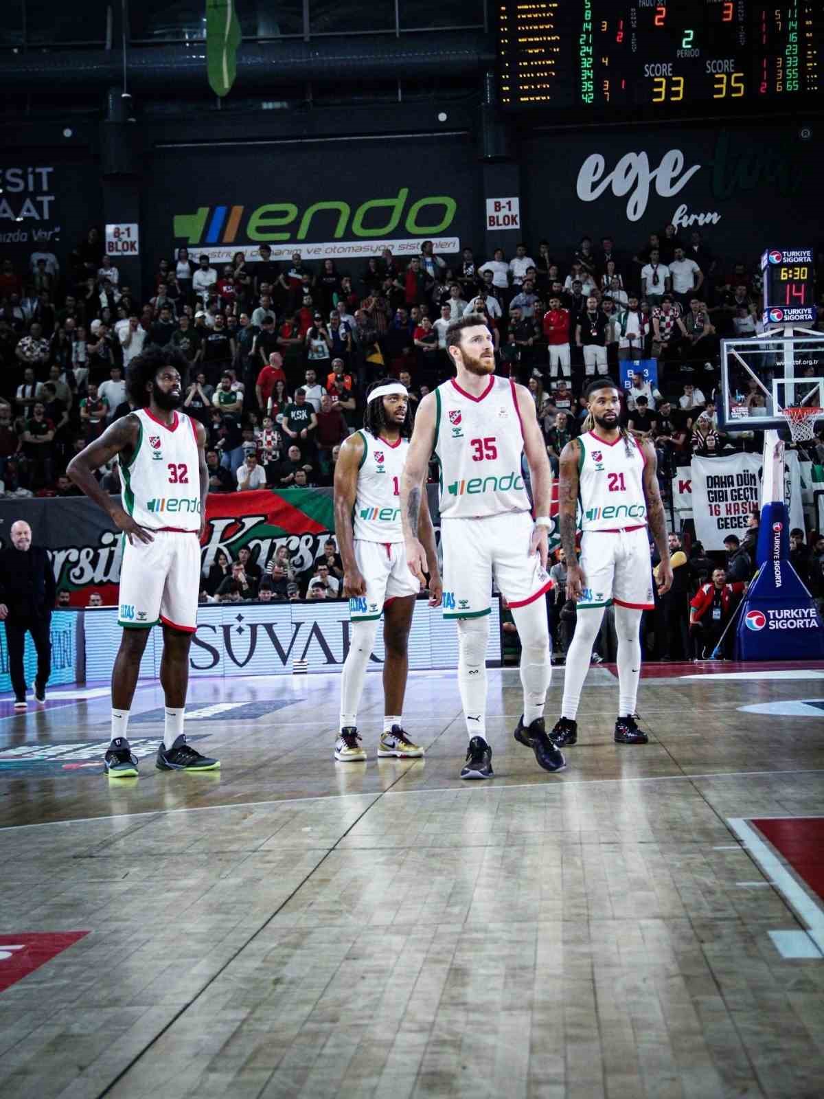 Karşıyaka Basketbol, Bahçeşehir Koleji deplasmanında