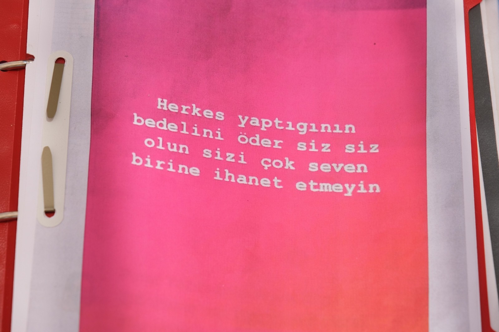 Katilin son paylaşımı dikkat çekti