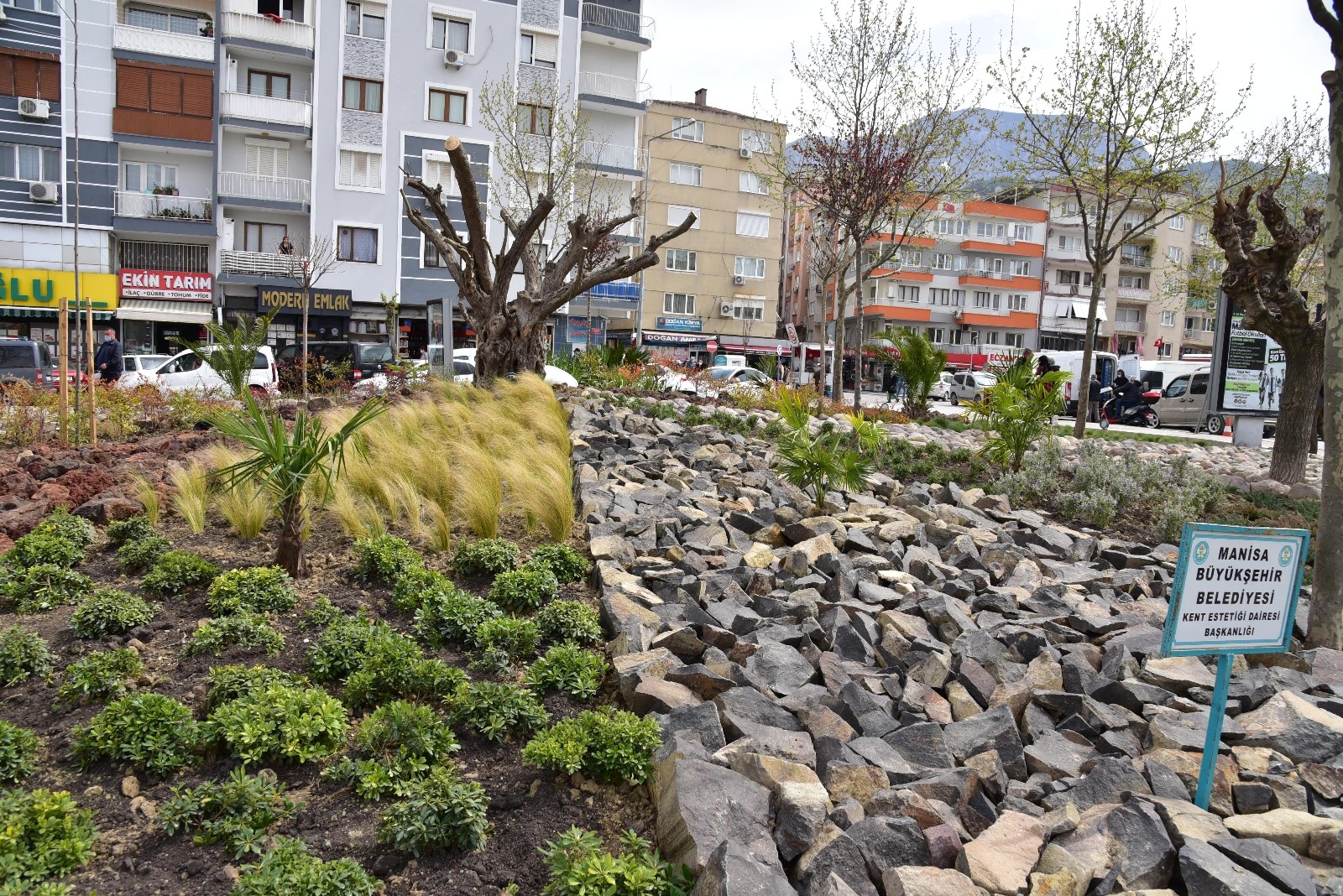 Kaya bahçeleri görsel şölen sunuyor