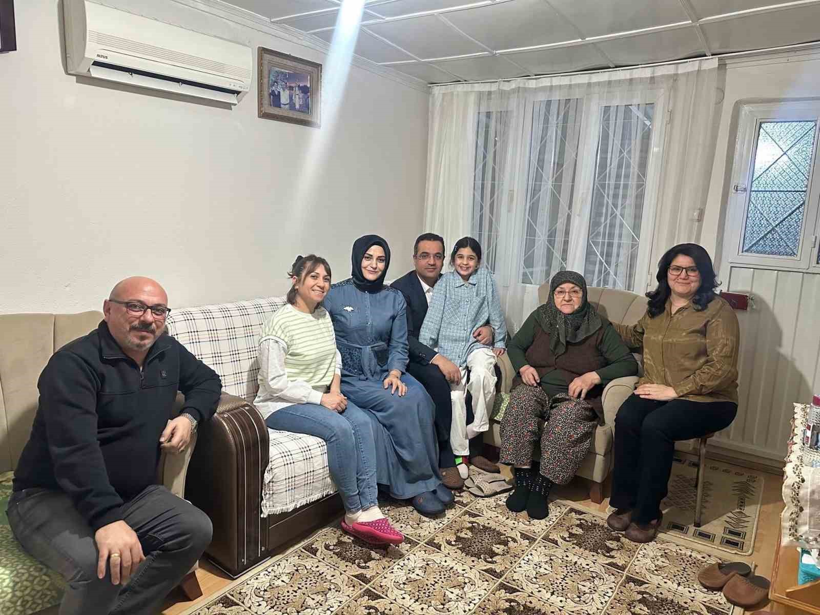 Kaymakam Dalak’tan şehit annesine vefa