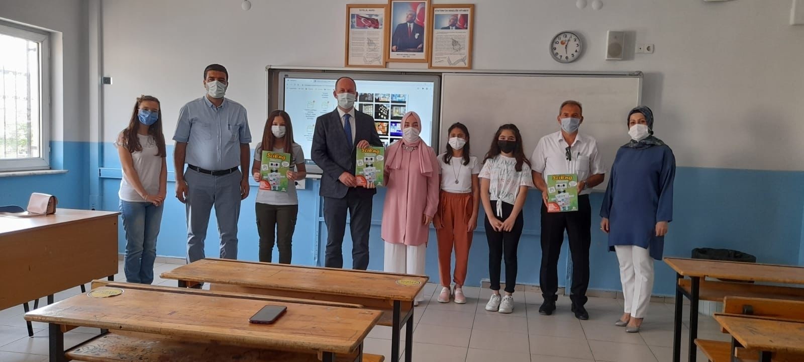 Kaymakam Kantay e-Twinning projesi tanıtımına katıldı