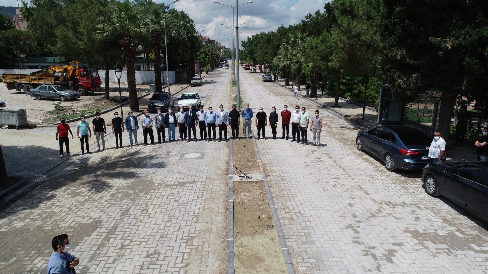 Kırkağaç da prestij caddesine kavuşuyor