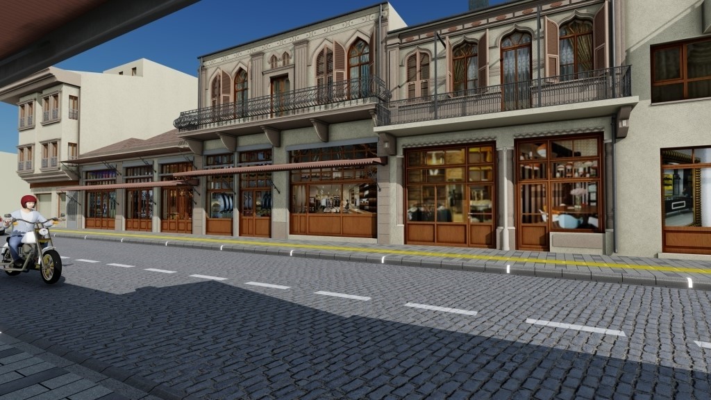 Kırkağaç’ta tarihi çarşının güzelliği gün yüzüne çıkacak