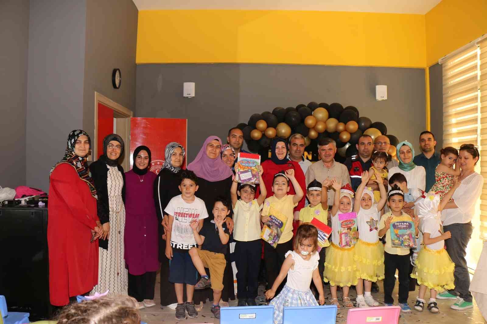 Köyceğiz’de Kur’an okumayı öğrenen minikler için yıl sonu etkinliği düzenlendi